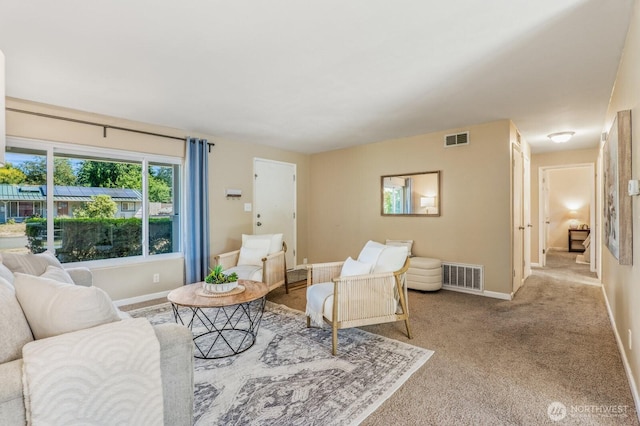 3923 NE 22nd Pl, Renton, WA 98056 - carpeted living room featuring baseboards