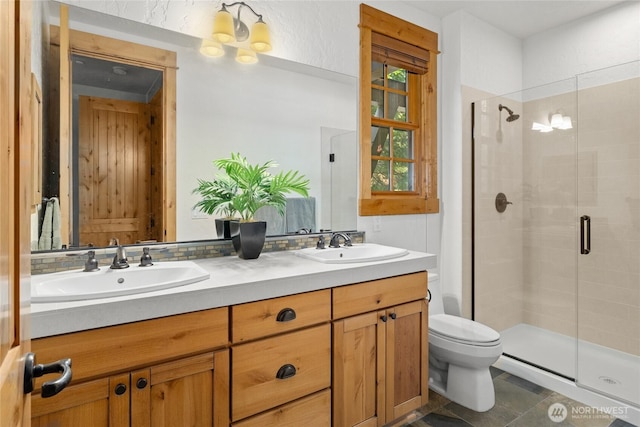 80 Queens Loop, Cle Elum, WA 98922 - full bath featuring a stall shower and double vanity
