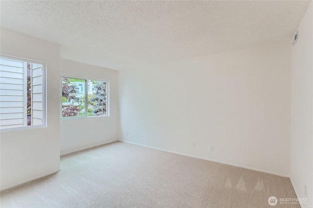 7435 Old Redmond Rd Unit 325, Redmond, WA 98052 - spare room with light carpet and a textured ceiling
