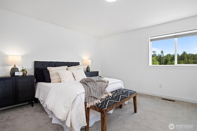 2403 E Hemmi Rd, Bellingham, WA 98226 - bedroom with light carpet and baseboards