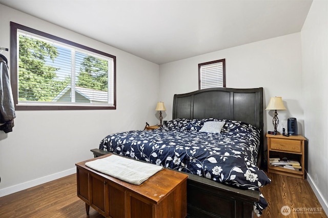 2403 E Hemmi Rd, Bellingham, WA 98226 - bedroom featuring dark wood-type flooring