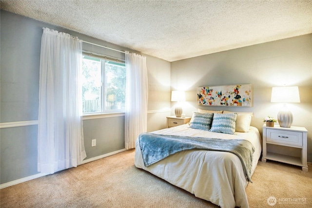 5428 172nd St SW, Lynnwood, WA 98037 - carpeted bedroom featuring a textured ceiling and baseboards