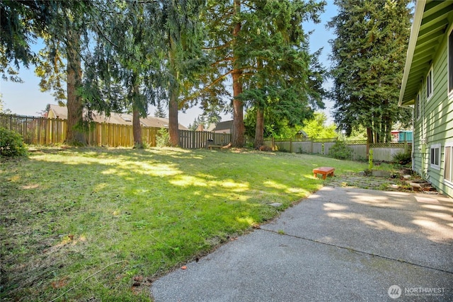 5428 172nd St SW, Lynnwood, WA 98037 - fenced backyard featuring a patio