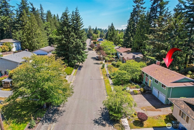 5428 172nd St SW, Lynnwood, WA 98037 - aerial view of residential area