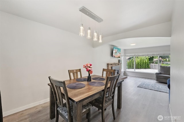 5502 82nd Street Ct E, Puyallup, WA 98371 - dining area with wood finished floors and baseboards