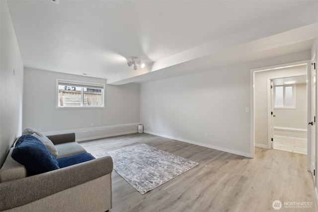 5502 82nd Street Ct E, Puyallup, WA 98371 - living area with light wood-style flooring