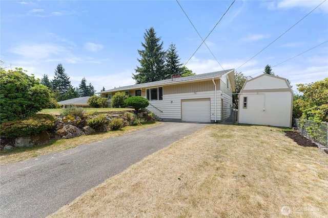 22720 90th Ave W, Edmonds, WA 98026 - ranch-style house featuring driveway, a shed, and a garage