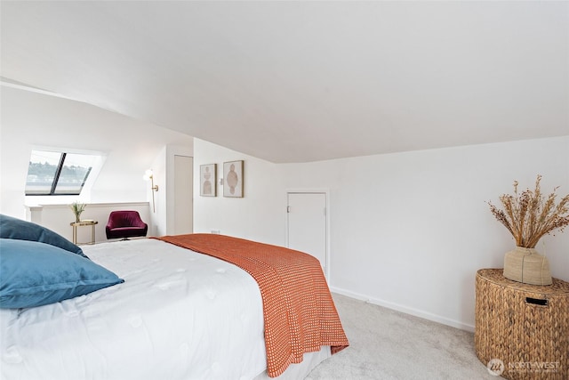 1926 Fairview Ave E Unit 307, Seattle, WA 98102 - bedroom with carpet floors and lofted ceiling