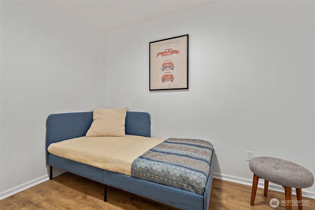 1926 Fairview Ave E Unit 307, Seattle, WA 98102 - living area with wood finished floors and baseboards