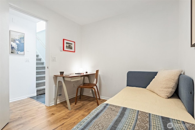 1926 Fairview Ave E Unit 307, Seattle, WA 98102 - bedroom with wood finished floors and baseboards