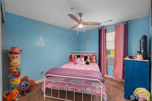 1222 Cora St SE, Lacey, WA 98503 - carpeted bedroom with a ceiling fan and baseboards