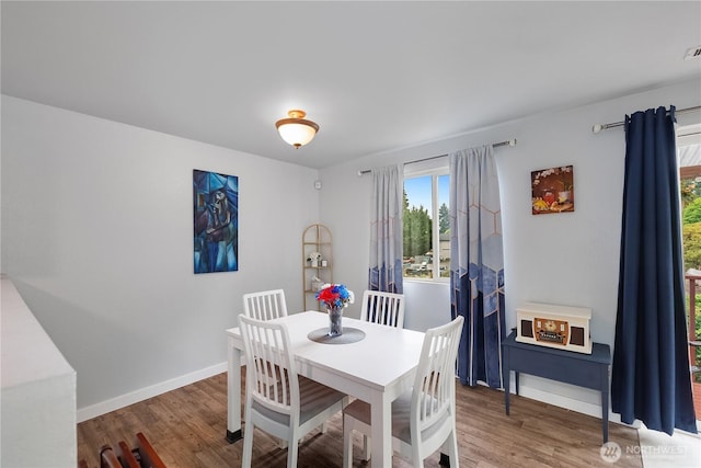 1222 Cora St SE, Lacey, WA 98503 - dining room with plenty of natural light and wood finished floors