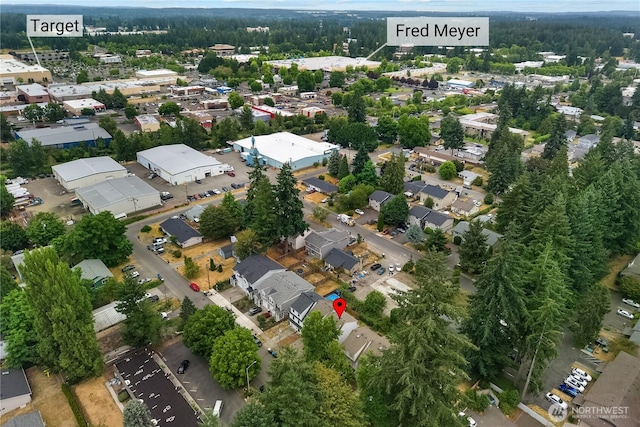 1222 Cora St SE, Lacey, WA 98503 - aerial view of property and surrounding area