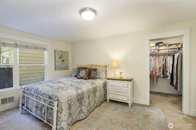 22910 90th Ave W Unit C103, Edmonds, WA 98026 - carpeted bedroom featuring a spacious closet and baseboards