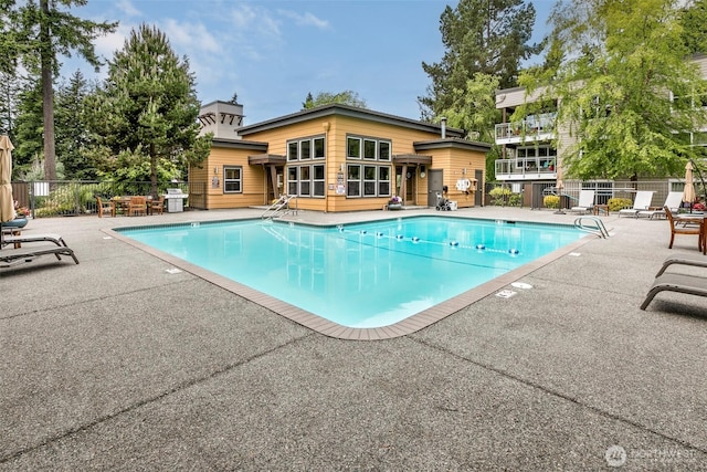 22910 90th Ave W Unit C103, Edmonds, WA 98026 - community pool featuring a patio area