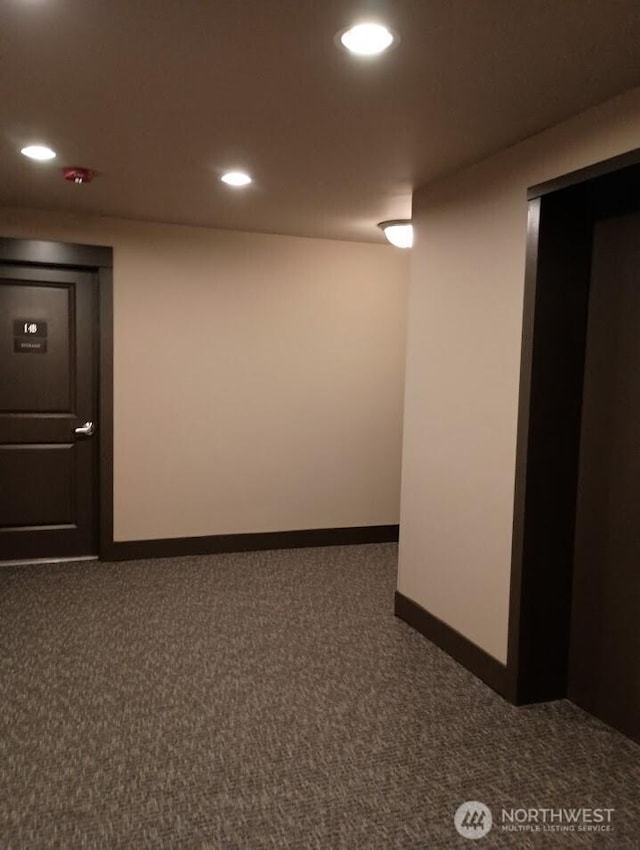 22910 90th Ave W Unit C103, Edmonds, WA 98026 - finished basement featuring recessed lighting and carpet