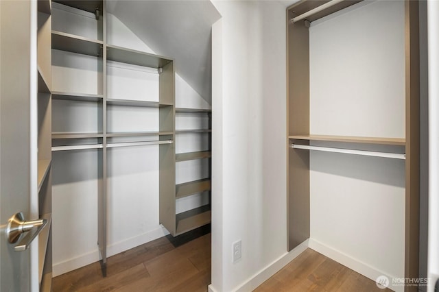1706 Alki Ave SW Unit A, Seattle, WA 98116 - spacious closet featuring wood finished floors