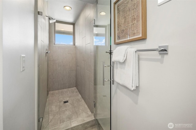 1706 Alki Ave SW Unit A, Seattle, WA 98116 - full bath with a stall shower and recessed lighting