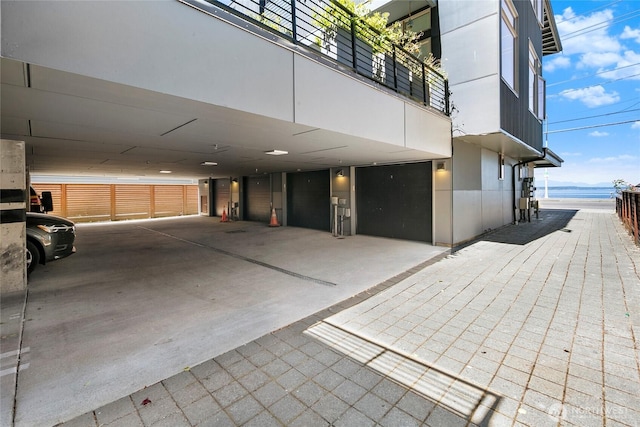 1706 Alki Ave SW Unit A, Seattle, WA 98116 - garage with a water view
