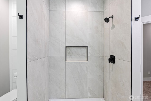 821 174th Ave NW, Lakebay, WA 98349 - full bathroom featuring tiled shower and toilet