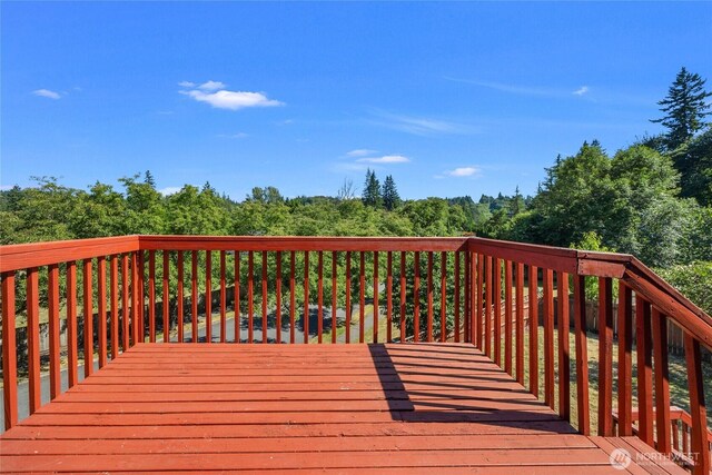 8618 217th Pl NE, Arlington, WA 98223 - view of wooden deck