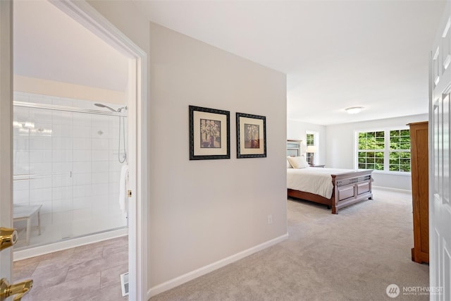 1402 Langara Cir, Bellingham, WA 98229 - bedroom with light colored carpet and ensuite bath