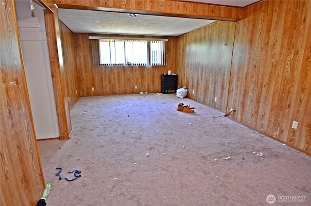 113 19th Ave SE, Puyallup, WA 98372 - carpeted empty room with wood walls