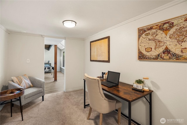118 NW 132nd St, Seattle, WA 98177 - office space with crown molding and light carpet