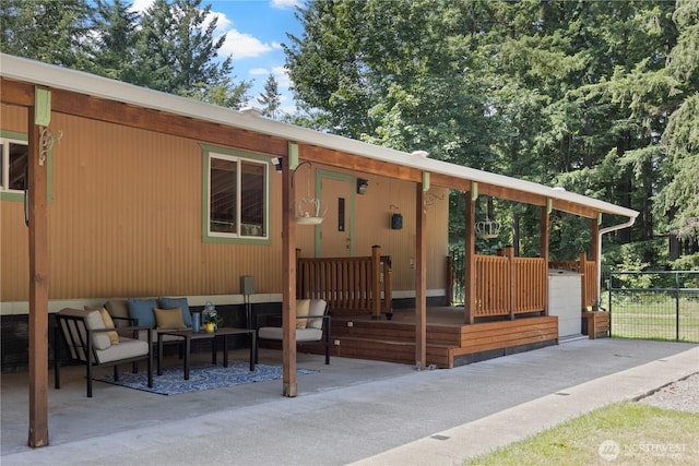 27114 320th Ave SE, Ravensdale, WA 98051 - exterior space with an outdoor living space