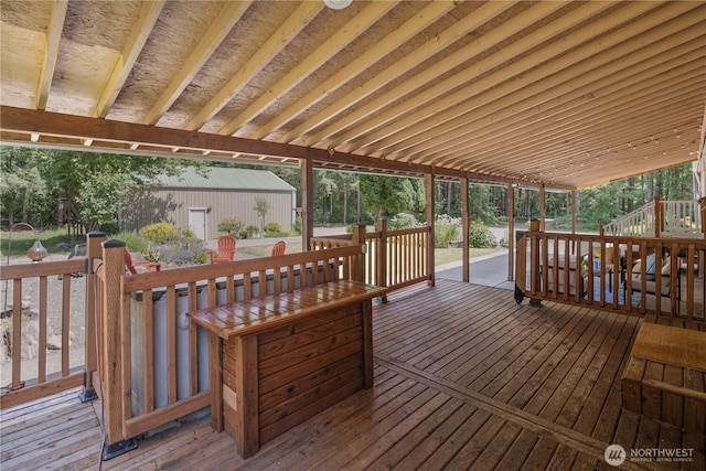 27114 320th Ave SE, Ravensdale, WA 98051 - view of deck
