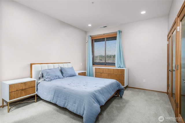 2401 Skyline Way Unit 203E, Anacortes, WA 98221 - carpeted bedroom featuring recessed lighting