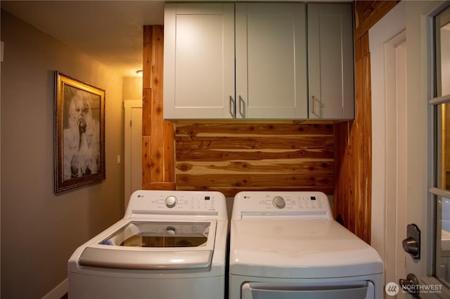 606 State St, Centralia, WA 98531 - laundry room with independent washer and dryer and cabinet space