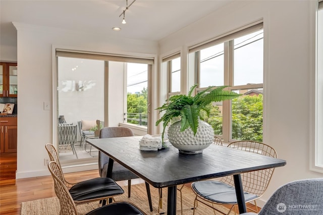 201 E Boston St Unit 2100, Seattle, WA 98102 - dining room with light wood finished floors
