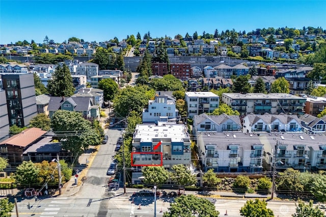 201 E Boston St Unit 2100, Seattle, WA 98102 - drone / aerial view