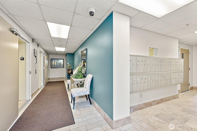 3201 Pacific Ave Unit 602, Tacoma, WA 98418 - view of home's community featuring a paneled ceiling and mail area