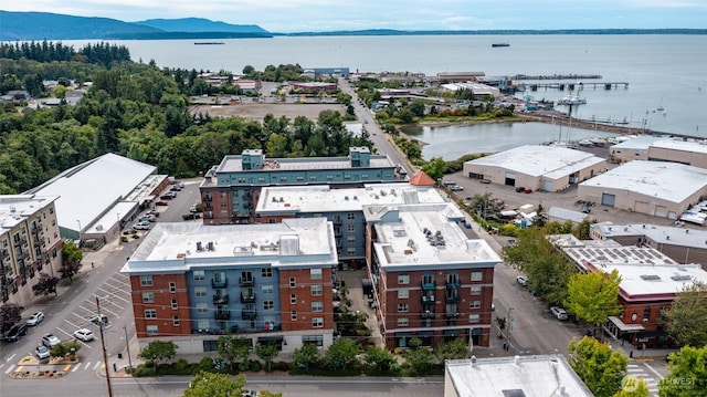 960 Harris Ave Unit 305, Bellingham, WA 98225 - aerial view of a water and mountain view