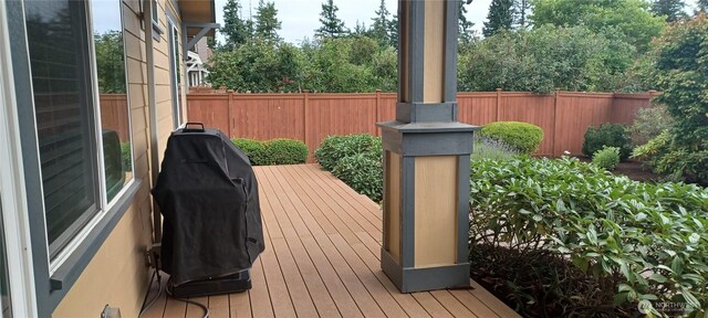 5000 Cypress Loop NE, Lacey, WA 98516 - wooden deck featuring a grill