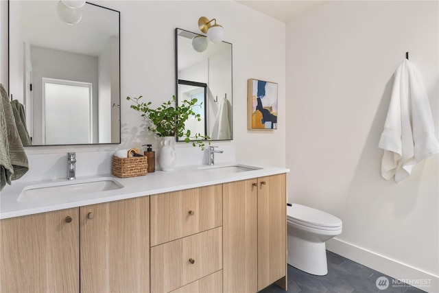 2616 E Roy St, Seattle, WA 98112 - full bathroom featuring toilet and double vanity