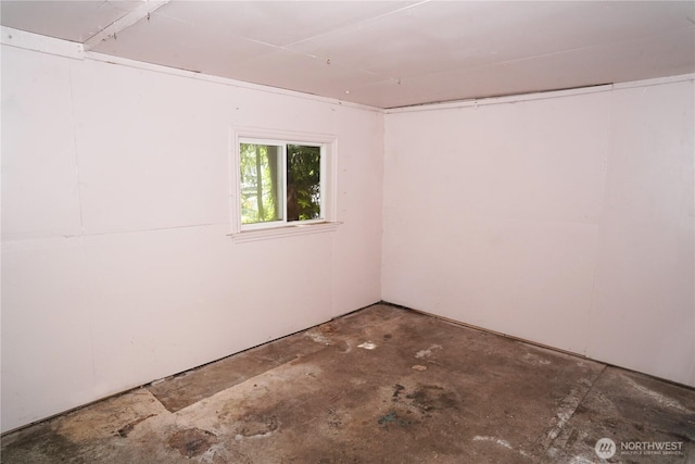 4011 147th Pl SE, Bellevue, WA 98006 - unfurnished room with unfinished concrete floors