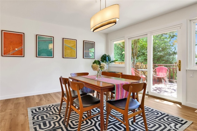 10507 NE 193rd St, Bothell, WA 98011 - dining space with light wood-style floors