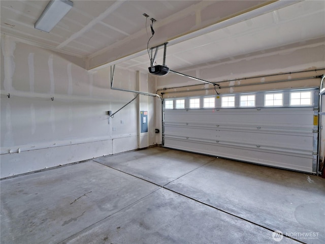 16271 SE 181st St, Renton, WA 98058 - garage with a garage door opener and electric panel