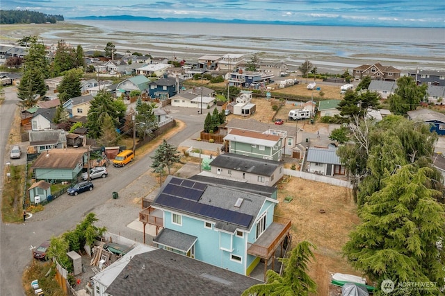 4824 Willow Dr, Blaine, WA 98230 - aerial perspective of suburban area with a nearby body of water