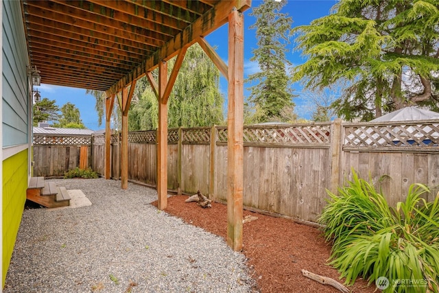 4824 Willow Dr, Blaine, WA 98230 - view of fenced backyard