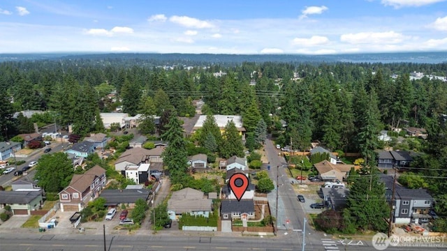 12302 5th Ave NE, Seattle, WA 98125 - view of property location with a heavily wooded area and nearby suburban area