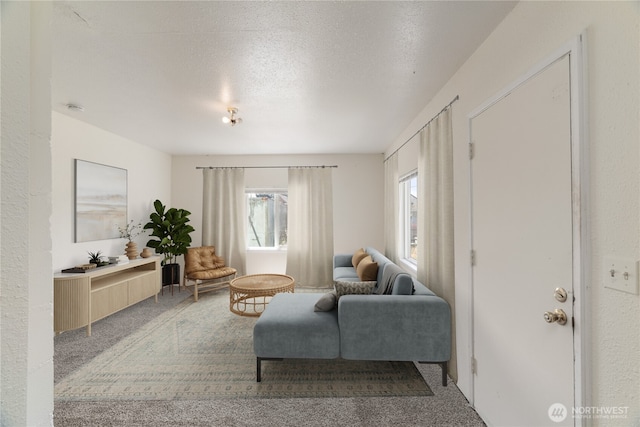 812 Duffy St, Aberdeen, WA 98520 - living room featuring a textured ceiling