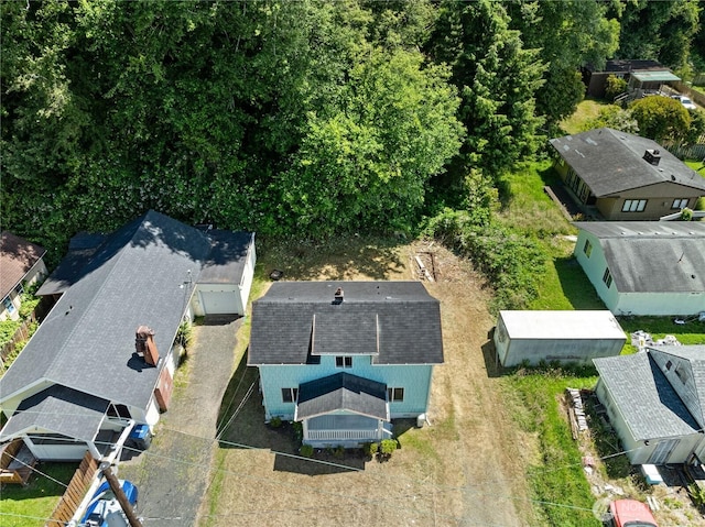 812 Duffy St, Aberdeen, WA 98520 - drone / aerial view
