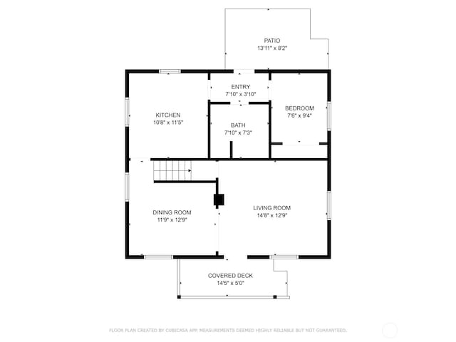 812 Duffy St, Aberdeen, WA 98520 - view of property floor plan