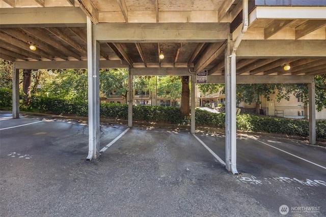9822 NE 122nd St Unit U201, Kirkland, WA 98034 - view of covered parking lot