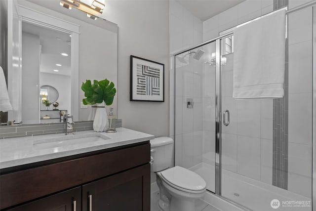 23422 26th Ave SE, Bothell, WA 98021 - bathroom with vanity and a shower stall