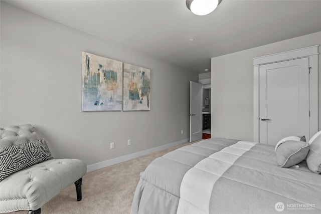 23422 26th Ave SE, Bothell, WA 98021 - carpeted bedroom featuring baseboards and a closet